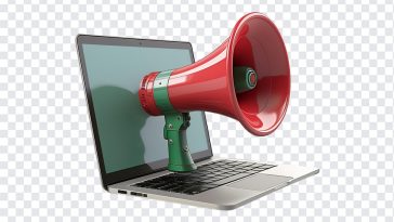Laptop and Megaphone, Laptop and, Laptop and Megaphone PNG, Advertising PNG, Advertising, Laptop, PNG, PNG Images, Transparent Files, png free, png file, Free PNG, png download,