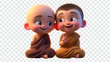 Little Monks, Little, Little Monks PNG, Monks PNG, PNG, PNG Images, Transparent Files, png free, png file, Free PNG, png download,