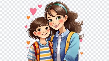Mother and Daughter, Mother and Daughter PNG, Mother, Mother's Day, Happy Mother's Day, PNG, PNG Images, Transparent Files, png free, png file, Free PNG, png download,