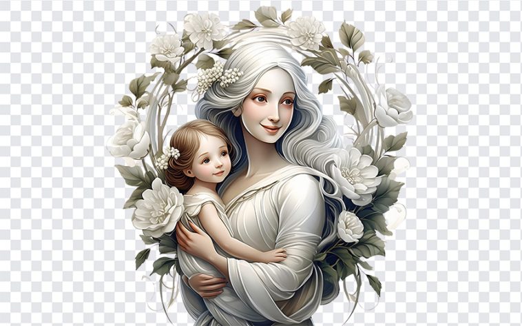 Mother's Day, Mother's, Mother's Day PNG, Mother and Daughter, Daughter, PNG, PNG Images, Transparent Files, png free, png file, Free PNG, png download,