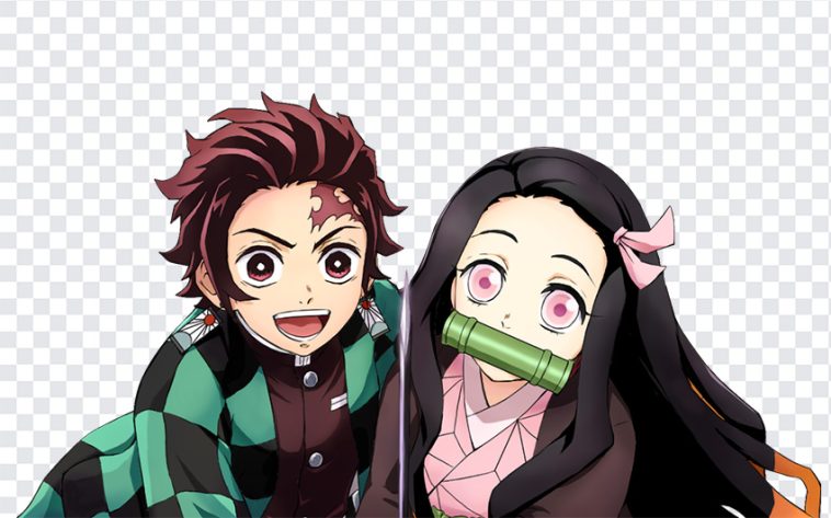 Nezuko and Tanjiro, Tanjiro PNG Nezuko and Tanjiro PNG, Nezuko, Demon Slayer PNG, Anime, Japan, Manga, Japanese, Kimetsu No Yaiba, PNG, PNG Images, Transparent Files, png free, png file, Free PNG, png download,