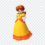 Princess Daisy, Princess, Princess Daisy PNG, Daisy PNG, Super Mario, Mario Brothers, Mario, PNG, PNG Images, Transparent Files, png free, png file, Free PNG, png download,