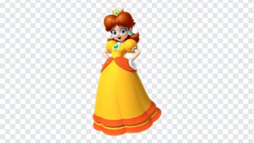 Princess Daisy, Princess, Princess Daisy PNG, Daisy PNG, Super Mario, Mario Brothers, Mario, PNG, PNG Images, Transparent Files, png free, png file, Free PNG, png download,