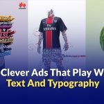 Clever ads, Typography in advertising, Typographic art, Text-based ads, Creative advertising, Illustration in ads, Effective messaging, Brand campaigns, FMCG advertising, Automobile ads, Pharmaceutical marketing, Food and beverage ads, Technology ads, Public service announcements, Innovative ads, Advertising examples, Visual communication, Marketing strategies, Brand communication, Graphic design in ads