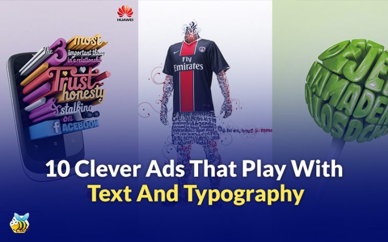 Clever ads, Typography in advertising, Typographic art, Text-based ads, Creative advertising, Illustration in ads, Effective messaging, Brand campaigns, FMCG advertising, Automobile ads, Pharmaceutical marketing, Food and beverage ads, Technology ads, Public service announcements, Innovative ads, Advertising examples, Visual communication, Marketing strategies, Brand communication, Graphic design in ads