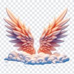 Fluffy Clouds and Angel Wings, Fluffy Clouds and Angel, Fluffy Clouds and Angel Wings PNG, Angel Wings PNG, Fluffy Clouds, PNG, PNG Images, Transparent Files, png free, png file, Free PNG, png download,