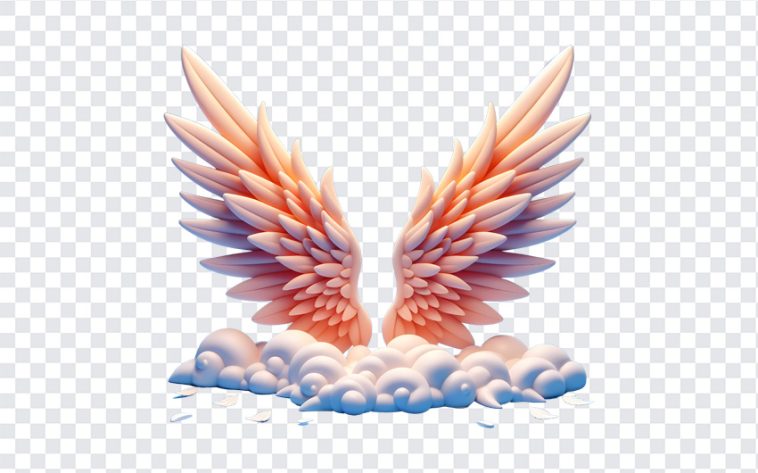 Fluffy Clouds and Angel Wings, Fluffy Clouds and Angel, Fluffy Clouds and Angel Wings PNG, Angel Wings PNG, Fluffy Clouds, PNG, PNG Images, Transparent Files, png free, png file, Free PNG, png download,