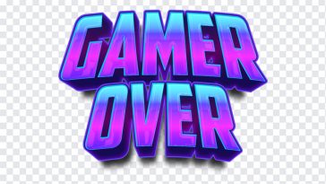 Game Over, Game, Game Over PNG, Gaming Text, PNG, PNG Images, Transparent Files, png free, png file, Free PNG, png download,