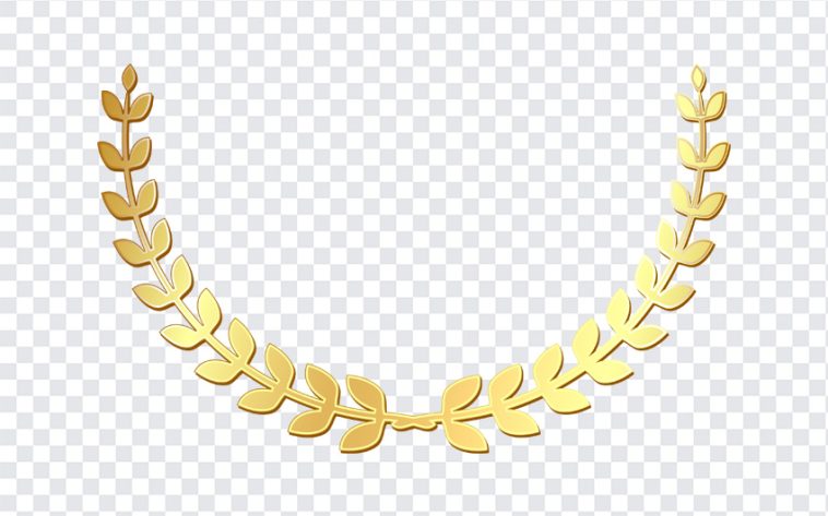 Gold Wreath, Gold, Gold Wreath PNG, Wreath PNG, PNG, PNG Images, Transparent Files, png free, png file, Free PNG, png download,