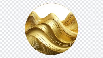 Golden Wavy Round, Golden Wavy, Golden Wavy Round PNG, Wave PNG, Golden, PNG, PNG Images, Transparent Files, png free, png file, Free PNG, png download,