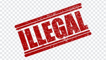 Illegal Red Stamp, Illegal Red, Illegal Red Stamp PNG, Illegal, PNG, PNG Images, Transparent Files, png free, png file, Free PNG, png download,