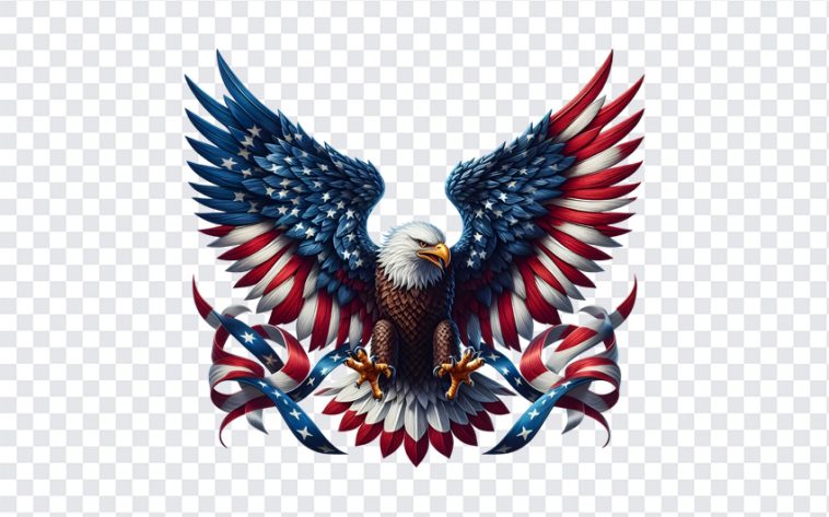 July 4th USA Eagle, July 4th USA, July 4th USA Eagle PNG, July 4th, USA, America, PNG, PNG Images, Transparent Files, png free, png file, Free PNG, png download,