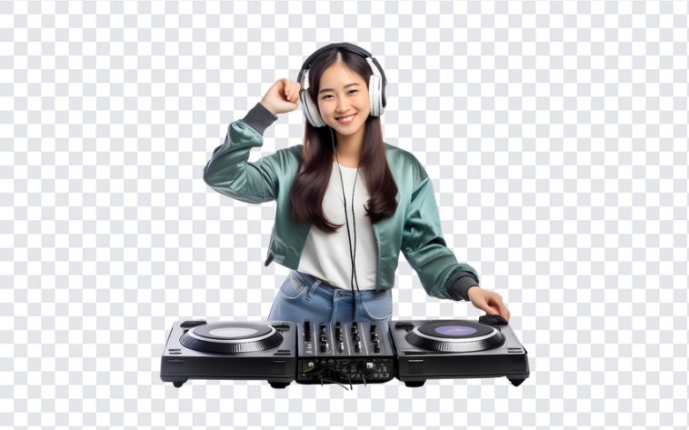 Korean DJ Girl, Korean DJ, Korean DJ Girl PNG, Korean, DJ Girl PNG, Korean Girl PNG, Party PNG, DJ PNG, PNG, PNG Images, Transparent Files, png free, png file, Free PNG, png download,