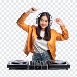 Korean DJ Girl, Korean DJ, Korean DJ Girl PNG, DJ Girl PNG, DJ Flyers, Flyers, Music, DJ Png, Korean, PNG, PNG Images, Transparent Files, png free, png file, Free PNG, png download,