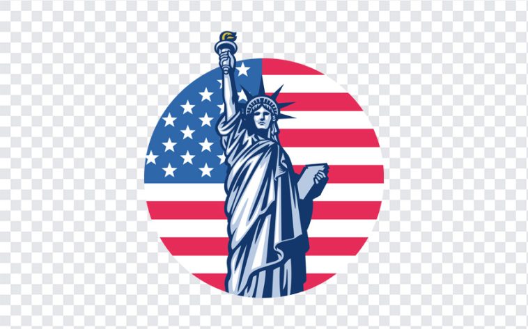 Librerty Statue with USA Flag, Librerty Statue with USA Flag PNG, USA Flag, Librerty Statue, PNG, PNG Images, Transparent Files, png free, png file, Free PNG, png download,