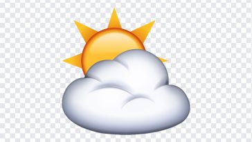 Sun Behind Cloud Emoji, Sun Behind Cloud, Sun Behind Cloud Emoji PNG, iOS Emoji, iphone emoji, Emoji PNG, iOS Emoji PNG, Apple Emoji, Apple Emoji PNG, PNG, PNG Images, Transparent Files, png free, png file, Free PNG, png download,
