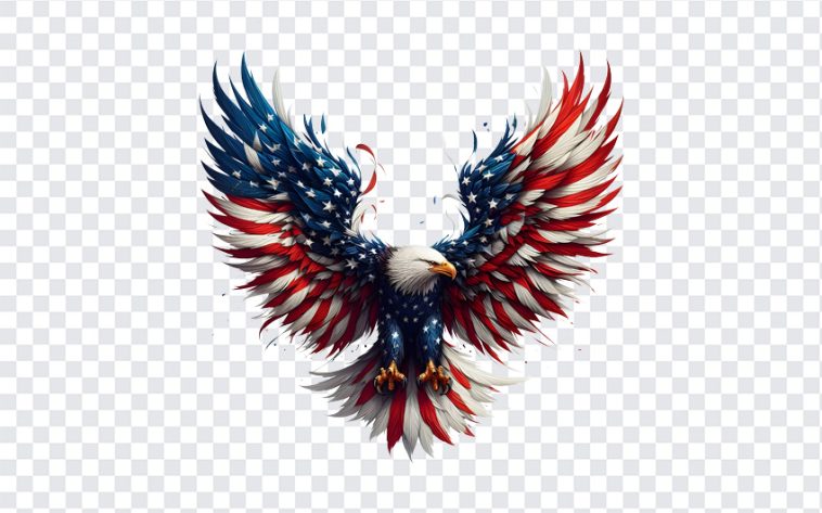 USA Flag Eagle, USA Flag, USA Flag Eagle PNG, Eagle PNG, Birds, America, Freedom Country, USA, PNG, PNG Images, Transparent Files, png free, png file, Free PNG, png download,