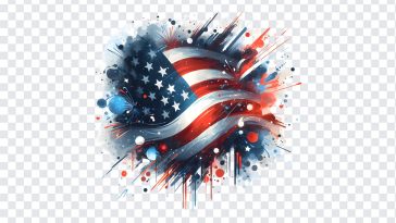 USA Watercolors Flag, USA Watercolors, USA Watercolors Flag PNG, July 4th, Freedom Day, Peace, America, Great America USA, PNG, PNG Images, Transparent Files, png free, png file, Free PNG, png download,