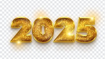 2025 Gold, 2025, 2025 Gold PNG, Year 2025, Happy New Year, PNG, PNG Images, Transparent Files, png free, png file, Free PNG, png download,