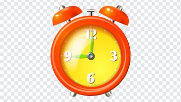 Alarm Clock, Alarm, Alarm Clock PNG, Clock PNG, Orange Clock, School Clock, Back to School, PNG, PNG Images, Transparent Files, png free, png file, Free PNG, png download,