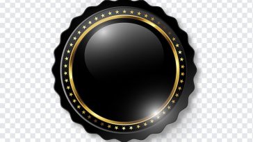 Black and Gold Badge, Black and Gold, Black and Gold Badge PNG, PNG, PNG Images, Transparent Files, png free, png file, Free PNG, png download,