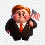 Chibi Donald Trump Character, Chibi Donald Trump, Chibi Donald Trump Character PNG, Chibi Donald, Donald Trump PNG, Trump Character PNG, USA, President, Support, PNG, PNG Images, Transparent Files, png free, png file, Free PNG, png download,