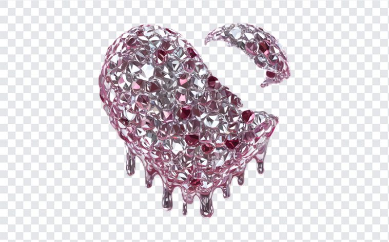 Diamond Bling Dripping Heart, Diamond Bling Dripping, Diamond Bling Dripping Heart PNG, Diamond Bling, Dripping Heart PNG, Heart PNG, PNG, PNG Images, Transparent Files, png free, png file, Free PNG, png download,