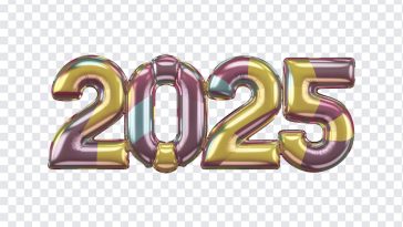 Foil Balloon, Foil, Foil Balloon 2025, Balloon 2025, 2025, 2025 Year, 2025 Year PNG, PNG, PNG Images, Transparent Files, png free, png file, Free PNG, png download,