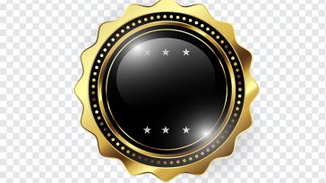 Gold and Black Badge, Gold and Black, Gold and Black Badge PNG, PNG, PNG Images, Transparent Files, png free, png file, Free PNG, png download,