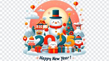 Happy New Year 2025, Happy New Year, Happy New Year 2025 PNG, Happy New, PNG, PNG Images, Transparent Files, png free, png file, Free PNG, png download,