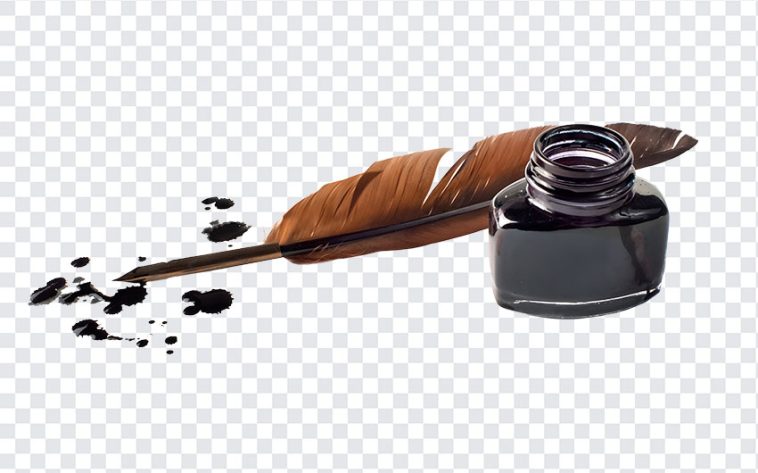 Ink Feather Pen and Fountain, Ink Feather Pen and Fountain PNG, PNG, PNG Images, Transparent Files, png free, png file, Free PNG, png download,