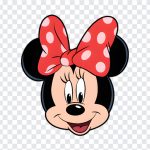 Minnie Mouse Face, Minnie Mouse, Minnie Mouse Face PNG, Minnie, PNG, PNG Images, Transparent Files, png free, png file, Free PNG, png download,