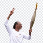 Snoop Dogg Carrying Olympic Torch PNG, Olympic Torch PNG, Paris Olympic Torch PNG, Paris Olympic 2024, Snoop Dogg, Singer, USA, Paris, Olympic Torch PNG, PNG, PNG Images, Transparent Files, png free, png file, Free PNG, png download,