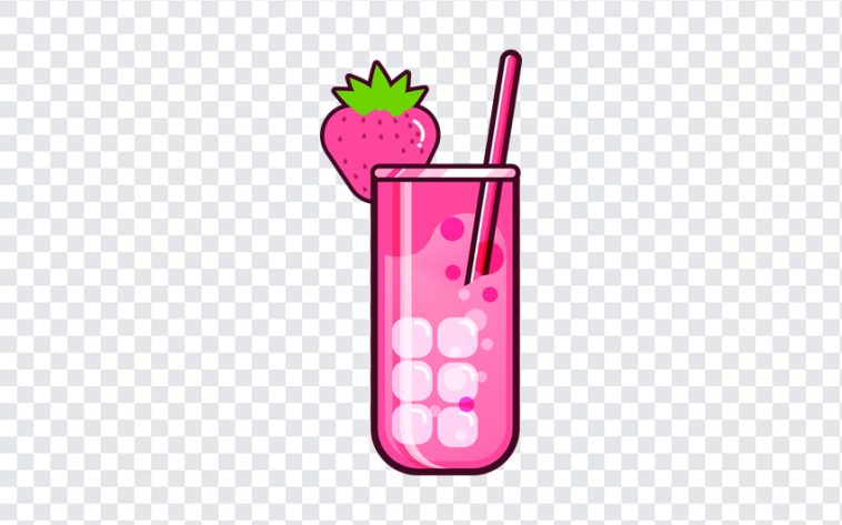 Strawberry Drink, Strawberry, Strawberry Drink PNG, PNG, PNG Images, Transparent Files, png free, png file, Free PNG, png download,