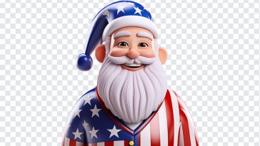 USA Santa Claus, USA Santa, USA Santa Claus PNG, USA, Santa Claus PNG, Santa, December, Christmas, PNG, PNG Images, Transparent Files, png free, png file, Free PNG, png download,