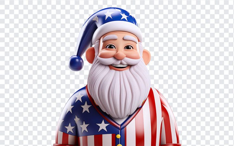 USA Santa Claus, USA Santa, USA Santa Claus PNG, USA, Santa Claus PNG, Santa, December, Christmas, PNG, PNG Images, Transparent Files, png free, png file, Free PNG, png download,