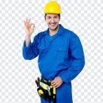 Worker, Hand Sign, Worker PNG, Blue Suit, Handyman, Engineer, PNG, PNG Images, Transparent Files, png free, png file, Free PNG, png download,