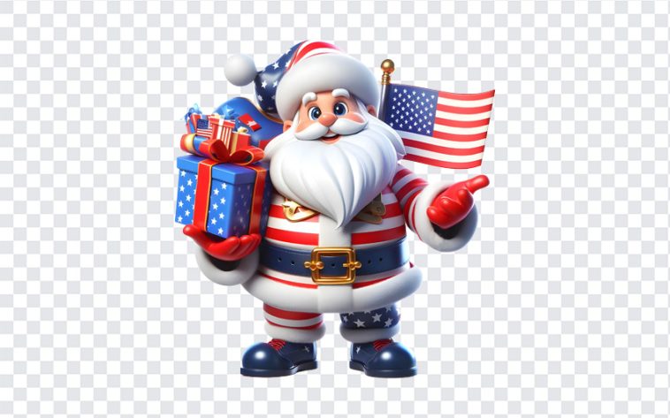 American Santa with Gifts PNG, American Santa, Santa with Gifts PNG, Gifts PNG, Christmas, December, Xmas, Santa, Santa PNG, PNG, PNG Images, Transparent Files, png free, png file, Free PNG, png download,