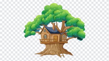 Cartoon Tree House, Cartoon Tree, Cartoon Tree House PNG, Cartoon, Tree House PNG, House PNG, Illustration, PNG, PNG Images, Transparent Files, png free, png file, Free PNG, png download,