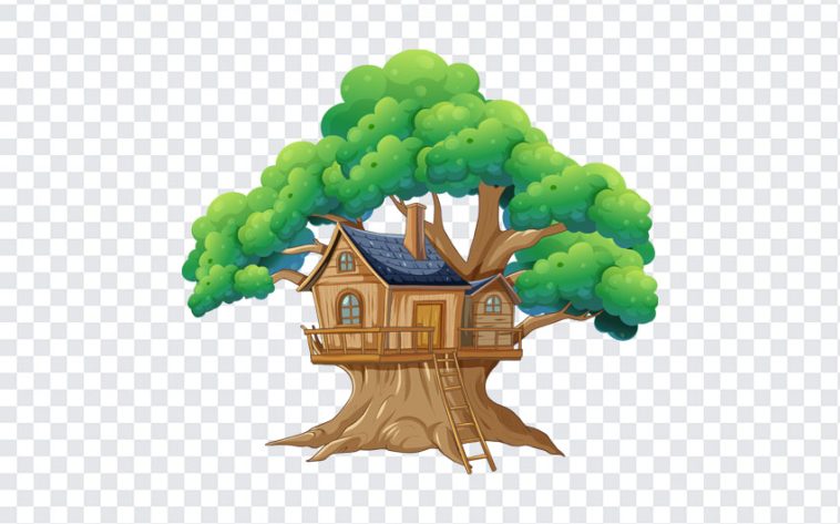 Cartoon Tree House, Cartoon Tree, Cartoon Tree House PNG, Cartoon, Tree House PNG, House PNG, Illustration, PNG, PNG Images, Transparent Files, png free, png file, Free PNG, png download,