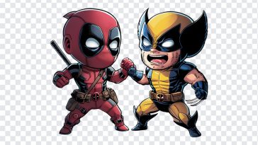 Chibi Wolverine and Deadpool, Chibi, Chibi Wolverine and Deadpool PNG, Chibi Wolverine, Deadpool PNG, Wolverine PNG, Xmen, Marvel, ChibiDeadpool PNG, PNG, PNG Images, Transparent Files, png free, png file, Free PNG, png download,