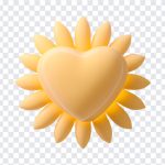 Sun Heart, Sun, Sun Heart PNG, Heart PNG, Sun PNG, PNG, PNG Images, Transparent Files, png free, png file, Free PNG, png download,