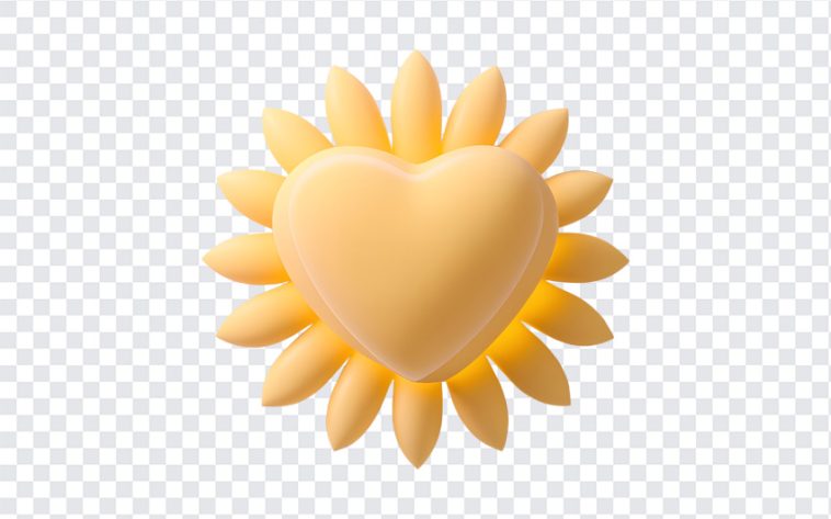 Sun Heart, Sun, Sun Heart PNG, Heart PNG, Sun PNG, PNG, PNG Images, Transparent Files, png free, png file, Free PNG, png download,