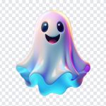 3D Ghost, 3D, 3D Ghost PNG, Ghost PNG, Ghost Emoji, PNG, PNG Images, Transparent Files, png free, png file, Free PNG, png download,