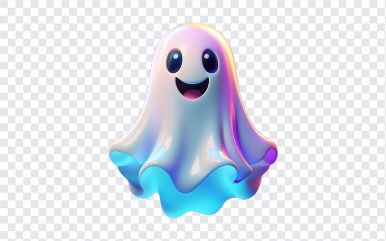 3D Ghost, 3D, 3D Ghost PNG, Ghost PNG, Ghost Emoji, PNG, PNG Images, Transparent Files, png free, png file, Free PNG, png download,