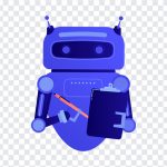 AI Robo with Document, AI Robo with, AI Robo with Document PNG, AI Robo, PNG, PNG Images, Transparent Files, png free, png file, Free PNG, png download,