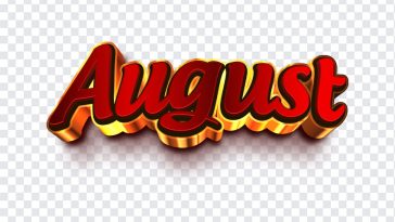 August, Month, August PNG, Monthly, Typography, Sale, PNG, PNG Images, Transparent Files, png free, png file, Free PNG, png download,