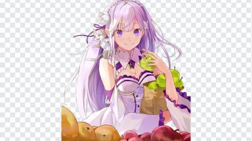 Emilia Re Zero, Emilia Re, Emilia Re Zero PNG, Emilia, Re Zero PNG, Anime Girl PNG, Anime PNG, PNG, PNG Images, Transparent Files, png free, png file, Free PNG, png download,