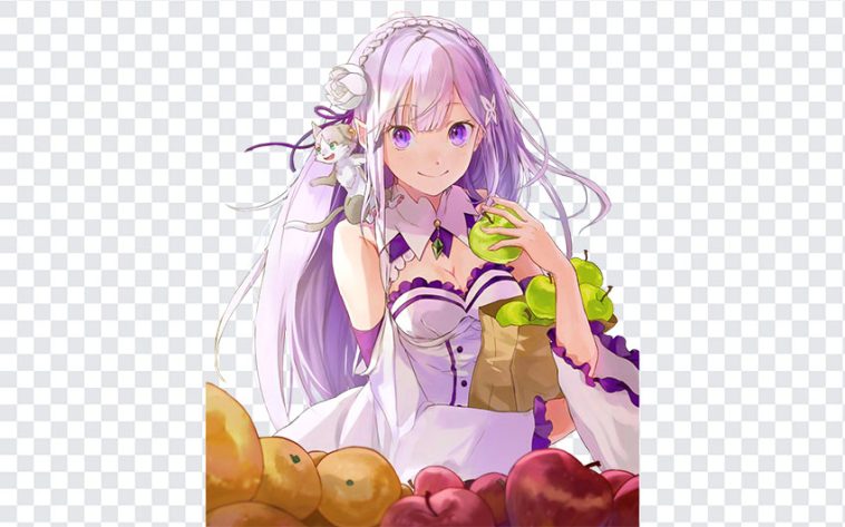 Emilia Re Zero, Emilia Re, Emilia Re Zero PNG, Emilia, Re Zero PNG, Anime Girl PNG, Anime PNG, PNG, PNG Images, Transparent Files, png free, png file, Free PNG, png download,