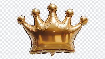 Gold Crown Balloon, Gold Crown, Gold Crown Balloon PNG, Gold, Crown Balloon PNG, Gold Foil, Foil Balloon, PNG, PNG Images, Transparent Files, png free, png file, Free PNG, png download,